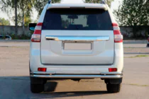 Toyota Land Cruiser Prado 150 2009-2023 Heckbügel AK005-2 (Edelstahl) Foto 2