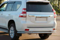Toyota Land Cruiser Prado 150 2009-2023 Heckbügel AK005-2 (Edelstahl) Foto 3