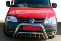Volkswagen Caddy 2010-2015 Frontbügel WT002 (Ø 60 mm, Edelstahl) Foto 1