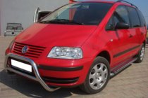 Volkswagen Sharan 1995-2010 Frontbügel WT005 (Edelstahl) Foto 2