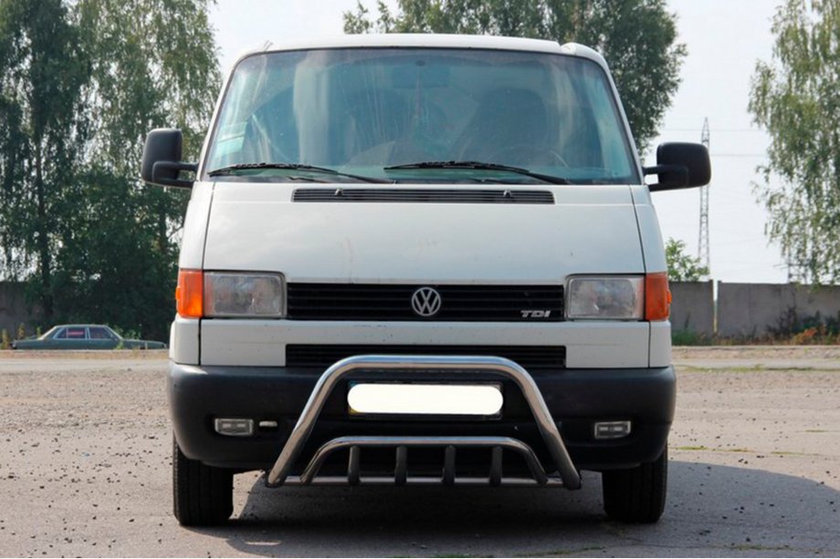 Volkswagen T4 Caravelle/Multivan 1990–2003 Frontbügel WT002 (Edelstahl) Image