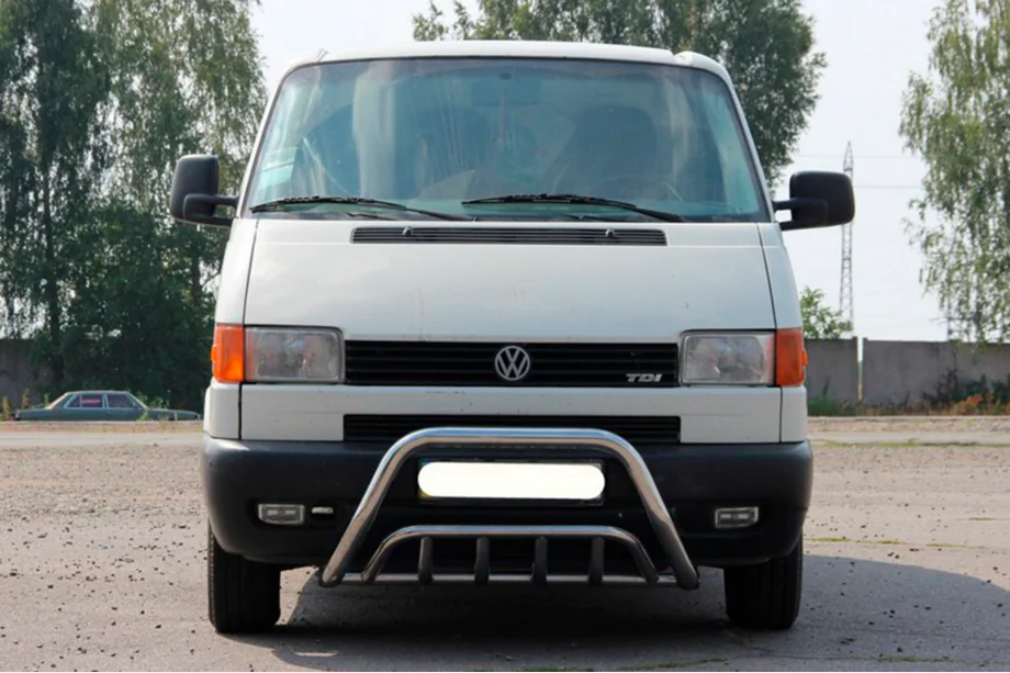 Volkswagen T4 Caravelle/Multivan 1990–2003 Frontbügel WT002 (Edelstahl) Image