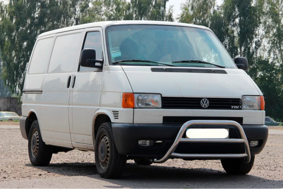 Volkswagen T4 Transporter 1990-2003 Frontbügel WT022 Edelstahl Image