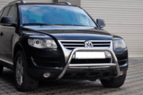 Volkswagen Touareg 2002–2010 Frontbügel WT005 Colt (Edelstahl) Foto 3