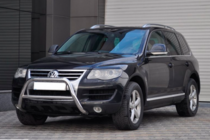 Volkswagen Touareg 2002–2010 Frontbügel WT005 Colt (Edelstahl) Foto 2