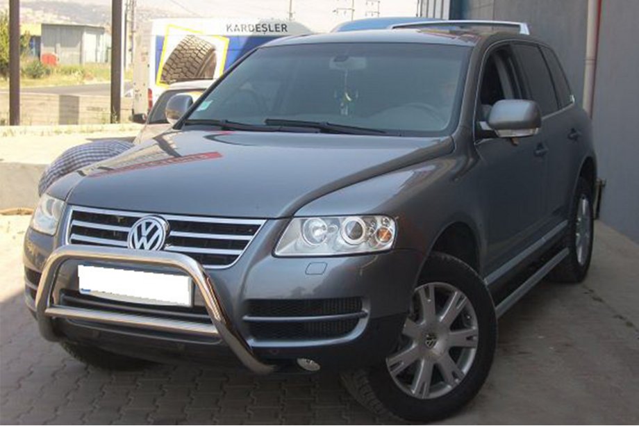 Volkswagen Touareg 2002–2010 Frontbügel WT005 Colt (Edelstahl) Foto 6