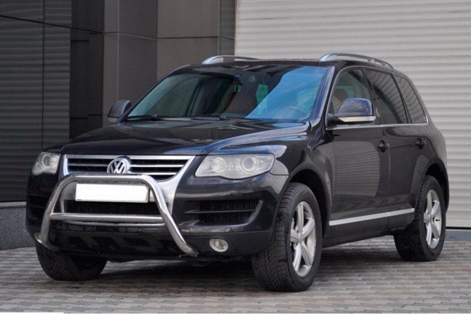 Volkswagen Touareg 2002–2010 Frontbügel WT005 Colt (Edelstahl) Foto 2