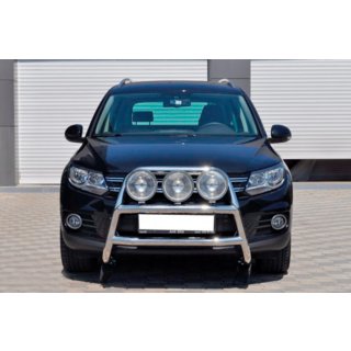 Frontbügel WT018 (Edelstahl) Volkswagen Tiguan 2007-2016 Foto 2