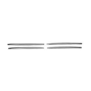 Grillabdeckungen (4 Stk, Edelstahl) Volkswagen Golf 6 2008-2014 Foto 2