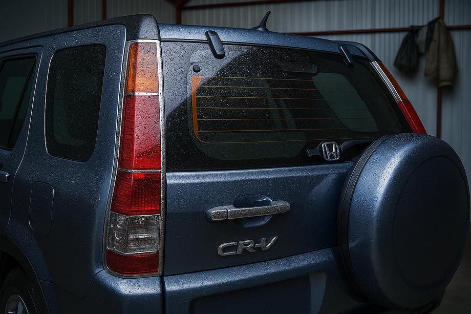 Honda CRV 2001-2006 Chrom Blenden für Rückleuchten (2 Stk., Kunststoff) Image