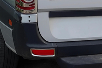 Mercedes Sprinter W906 2006–2018 Reflektor Abdeckungen (2 Stk., Edelstahl) Foto 1