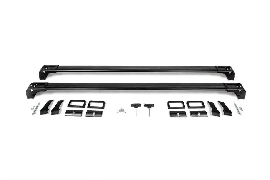 Renault Logan MCV 2005-2013 Dachträger-Quertraversen für Originalbefestigungspunkte, abschließbar (2 Stk.) Foto 3
