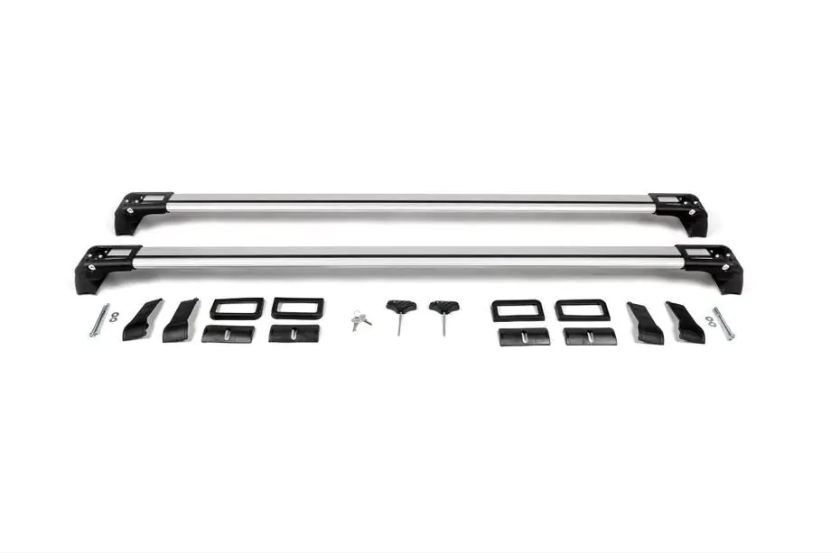 Renault Logan MCV 2005-2013 Dachträger-Quertraversen für Originalbefestigungspunkte, abschließbar (2 Stk.) Foto 12