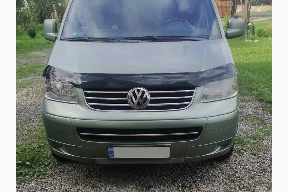 Volkswagen T5 Multivan 2003–2010 Abdeckung für unteren Kühlergrill (Edelstahl) OmsaLine - Italienischer Edelstahl Foto 8