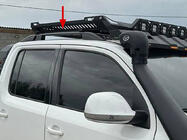 Volkswagen Amarok 2010-2022 Dachreling Skyport BLACK Foto 1