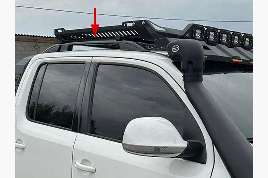 Volkswagen Amarok 2010-2022 Dachreling Skyport BLACK Image
