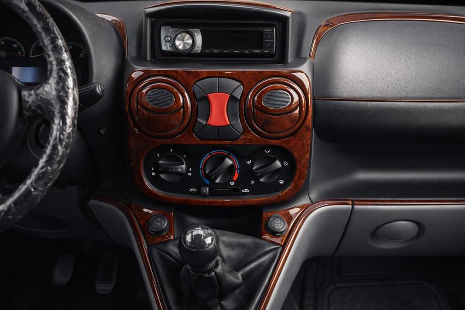 Fiat Doblo I 2001-2005 Armaturenbrett Abdeckungen Carbon Image