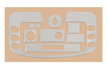 Ford Transit 1991-2000 Armaturenbrett Abdeckungen (1994-1997) Aluminium Foto 2