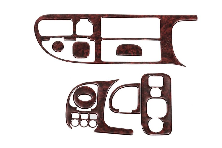 Ford Transit 1991-2000 Armaturenbrett Abdeckungen (1997-2000) Aluminium Image