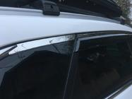 Hyundai Tucson TL 2016-2021 Windabweiser mit Chromleiste (6 Stk, Niken) Foto 6