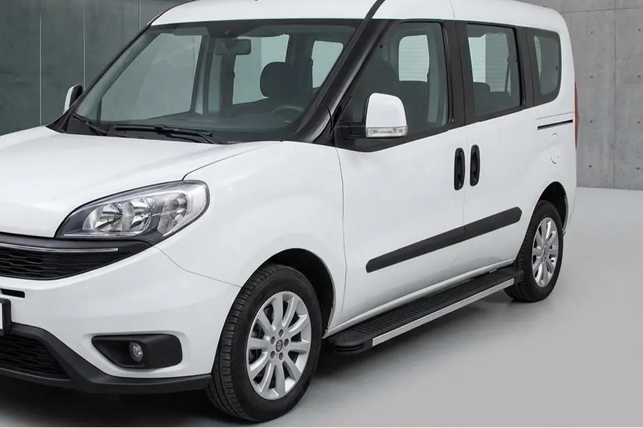 Fiat Doblo II 2010-2022 Seitenschweller Maya (2 Stk., Aluminium) Image