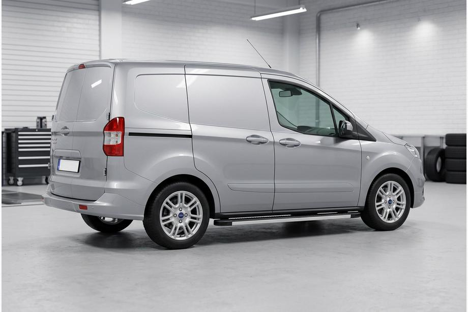 Ford Courier 2014-2023 Seitenschweller Maya V1 (2 Stk., Aluminium) Image