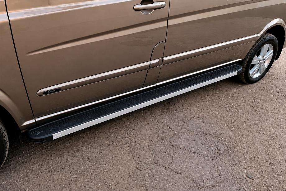 Mercedes Vito W639 2004-2014 Seitenschweller Maya V1 (2 Stk., Aluminium) Lang (ExtraLong) Foto 2