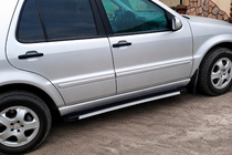 Mercedes ML W163 1997-2005 Seitenschweller Maya V1 (2 Stk., Aluminium) Foto 2