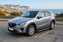 Mazda CX-5 2012-2017 Seitenschweller Maya V1 (2 Stk., Aluminium) Foto 1