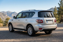 Nissan Patrol Y62 2010-2024 Seitenschweller Maya V1 (2 Stk., Aluminium) Foto 1