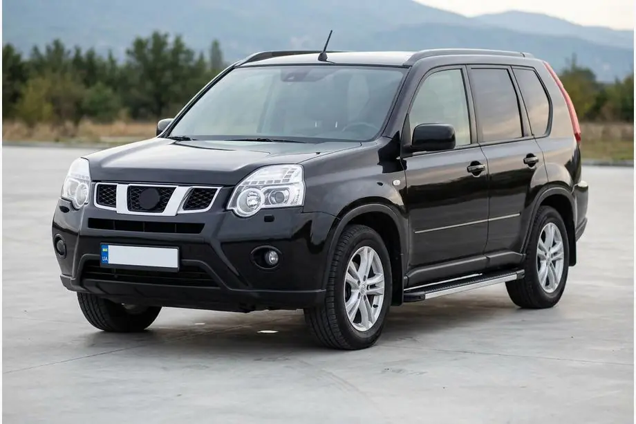 Nissan X-trail T31 2007-2014 Seitenschweller Maya V1 (2 Stk., Aluminium) Image