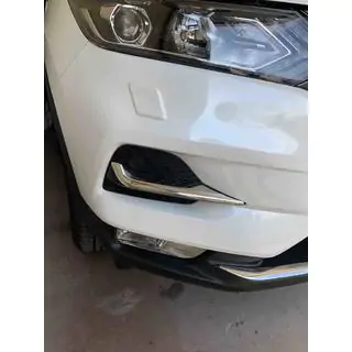 Abdeckungen für Nebelscheinwerfer (2017↗, Edelstahl) Nissan Qashqai 2014-2021 Foto 1