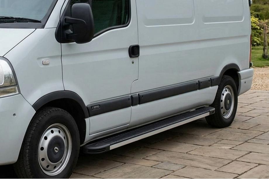 Nissan Interstar 2002-2010 Seitenschweller Maya (2 Stk., Aluminium) Langer Radstand Image