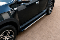 Renault Duster 2008–2017 Seitenschweller Maya V1 (2 Stk., Aluminium) Foto 1