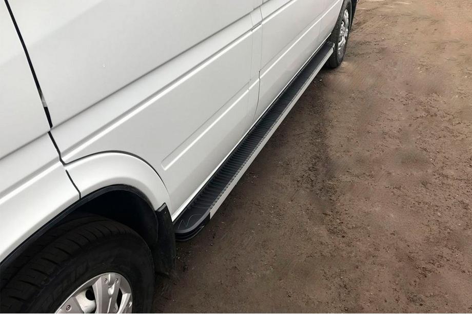 Volkswagen LT 1995-2006 Seitenschweller Maya (2 Stk., Aluminium) Langer Radstand Foto 1