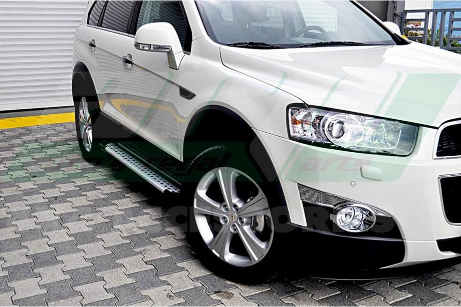 Chevrolet Captiva 2006-2019 Trittbretter Allmond Grey (2 Stk., Aluminium) 2016-2019 Foto 5