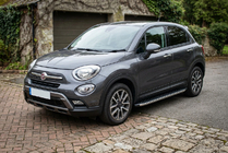 Fiat 500X 2014-2024 Seitenschweller BlackLine (2 Stk., Aluminium) Foto 1