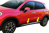 Fiat 500X 2014-2024 Türleisten Chrom (4 Stk) Foto 7