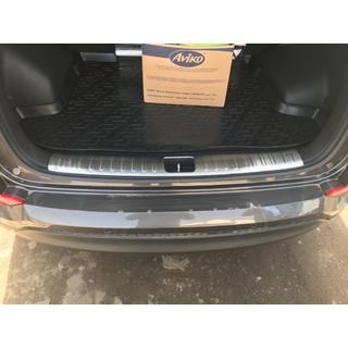 Kofferraum Ladekantenschutz OmsaLine (Edelstahl) Hyundai Tucson TL 2016-2021 Foto 3