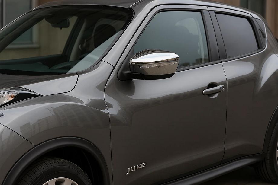 Nissan Juke 2010-2019 Spiegelabdeckungen Chrom 2014-2019 (2 Stk., Kunststoff) Image
