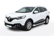 Renault Kadjar 2015-2022 Seitenschweller Allmond White (2 Stk., Aluminium) Foto 1