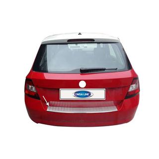 Heckstoßstangenschutz Edelstahl Skoda Fabia 2014-2021 Foto 1