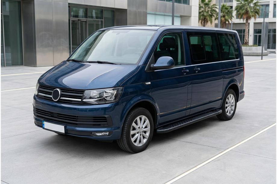 Volkswagen T6 2015-2024 Seitenschweller Bosphorus Black (2 Stk., Aluminium) Image