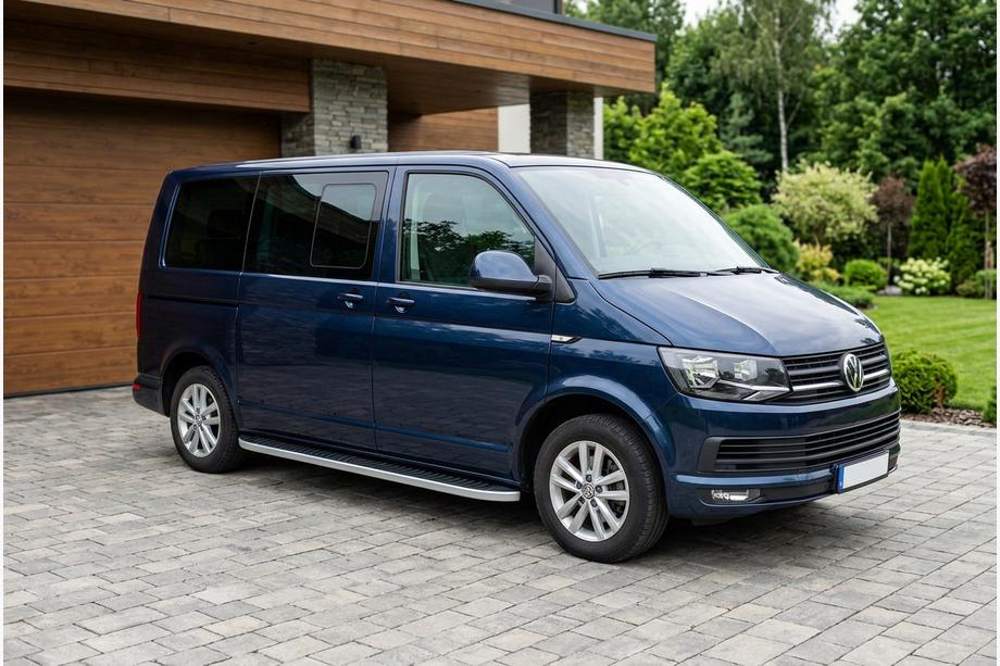 Volkswagen T6 2015-2024 Seitenschweller Tayga Grey (2 Stk., Aluminium) Image