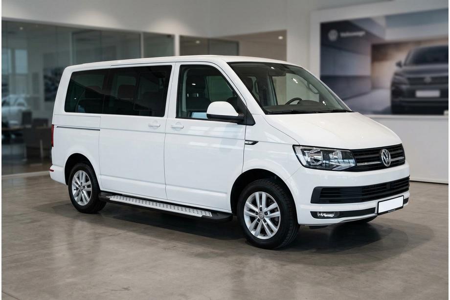 Volkswagen T6 2015-2024 Trittbretter Allmond Grey (2 Stk., Aluminium) Image