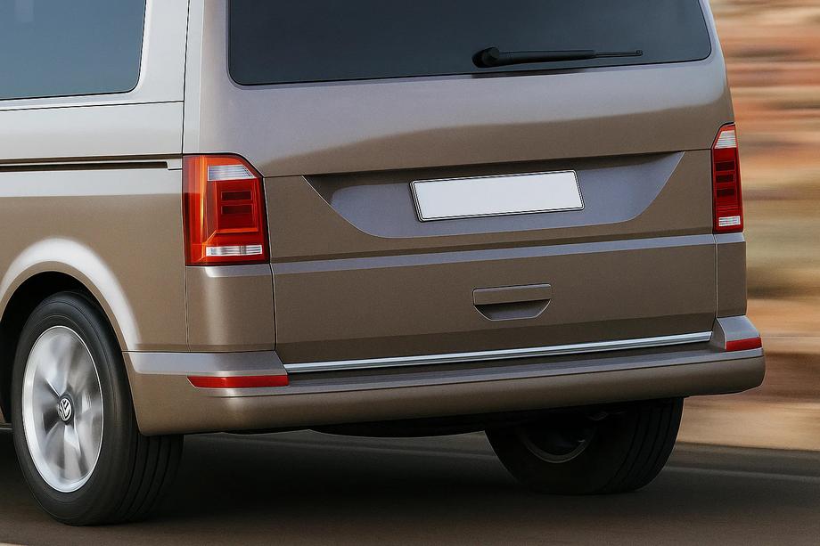 Volkswagen T6 2015-2024 Kofferraumleiste Edelstahl Image