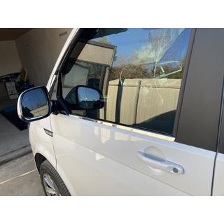Fensterrahmen Blenden (2 Stk., Edelstahl) Volkswagen T6 2015-2024 Foto 1
