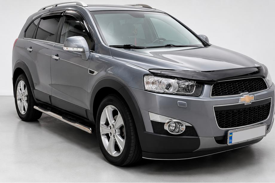 Chevrolet Captiva 2006-2019 Seitliche Rohre (2 Stk., Edelstahl) Ø70 Image