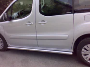 Citroen Berlingo 1996-2008 Seitliche Rohre (2 Stk., Edelstahl) Foto 2