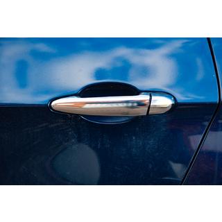 Chrom Türgriffblenden (4 Stk, Edelstahl) BMW X5 E70 2007-2013 Foto 3
